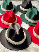 Load image into Gallery viewer, Cowgirl Christmas Hat