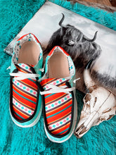 Load image into Gallery viewer, Sunset Serape Sneakers