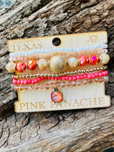 Load image into Gallery viewer, Coastal Coral Bracelet Stack