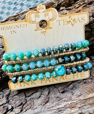 Turquoise Junkie Bracelet Stack