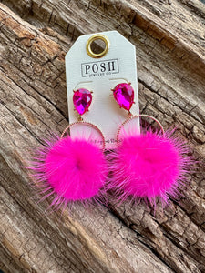 Pink Out Earrings
