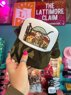 Laredo Longhorn Trucker Hat