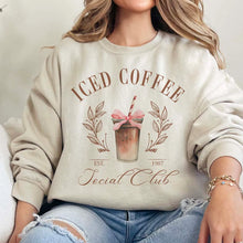 Load image into Gallery viewer, Iced Coffee Social Club Sweatshirt