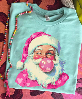 Vintage Santa Tee (Mint)