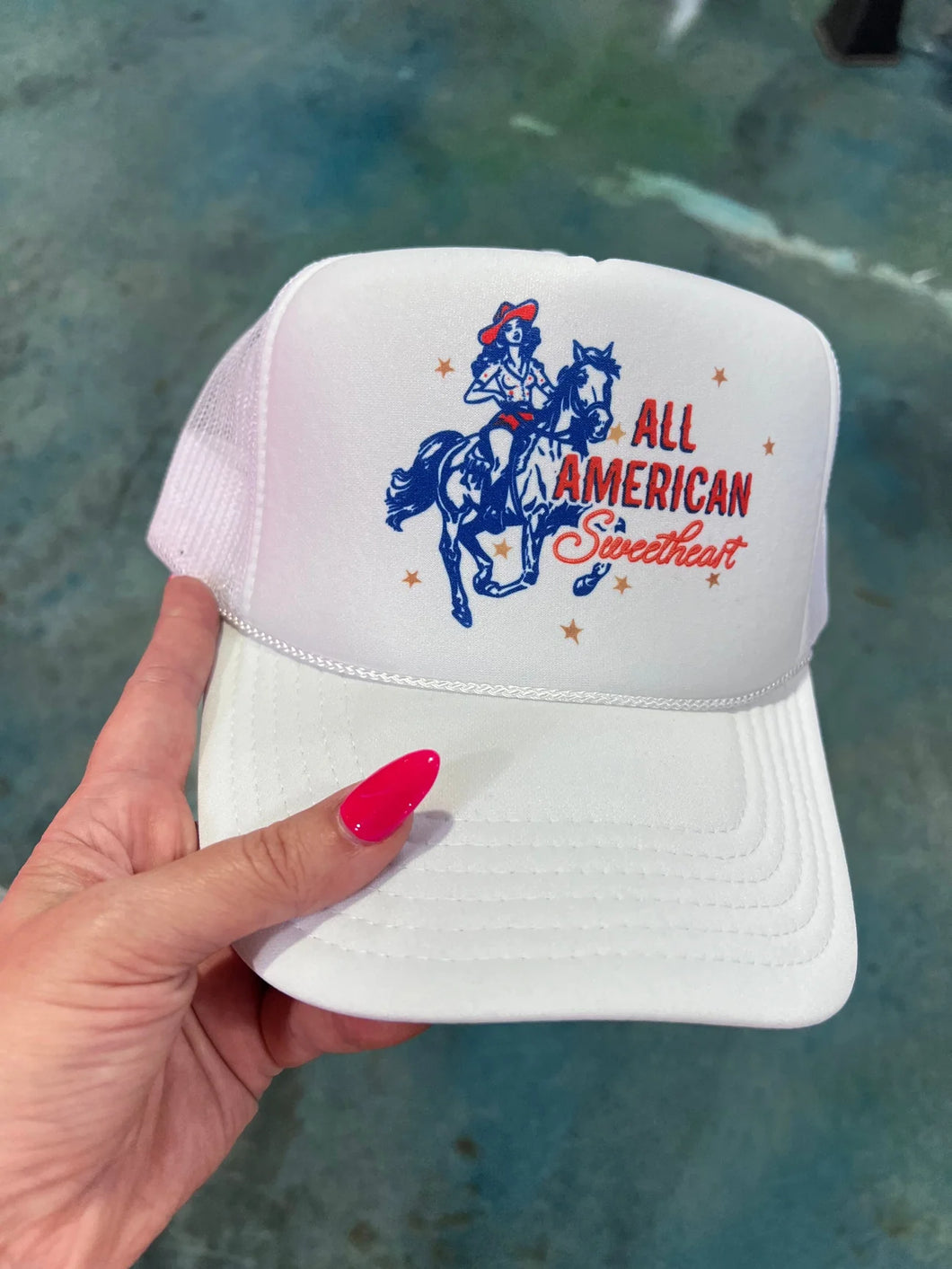 American Sweetheart Trucker Hat