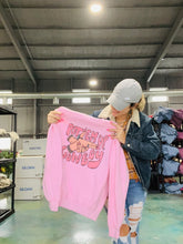 Load image into Gallery viewer, Put ‘Em Up Cowboy Sweatshirt (Pink)