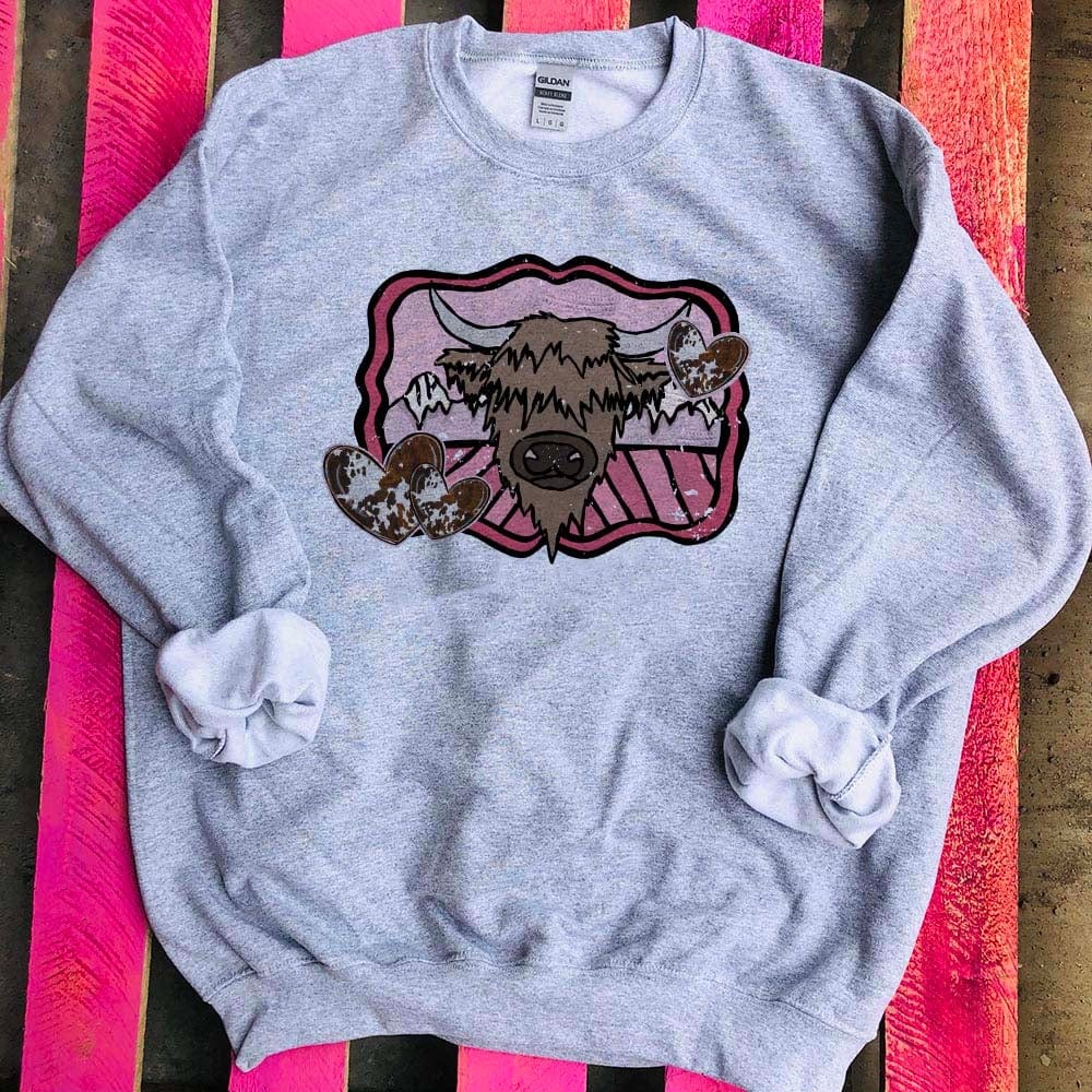 Highland Cow Sweatshirt