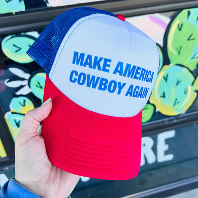 Make America Cowboy Again Hat