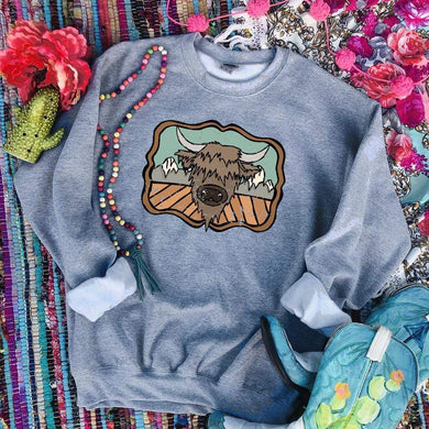 Highland Cow Sweatshirt