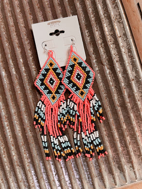 Tequila Sunrise Earrings