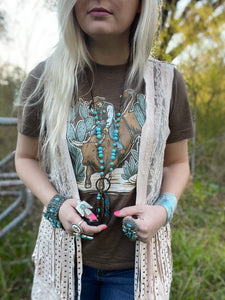 Walker Fringe Vest