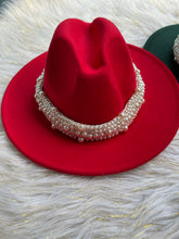 Load image into Gallery viewer, Cowgirl Christmas Hat
