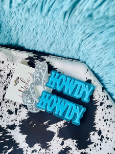 Howdy Darlin’ Earrings (Turquoise)