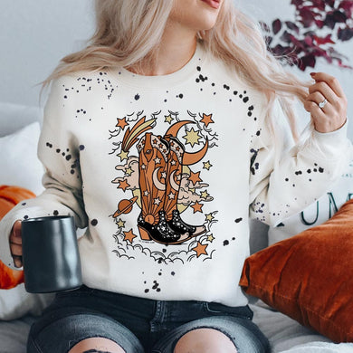 Cosmic Boots Sweatshirt