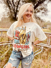 Load image into Gallery viewer, Cowgirl Dreaming Tee (oversized)