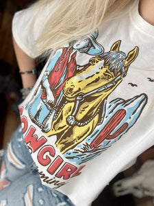 Cowgirl Dreaming Tee (oversized)