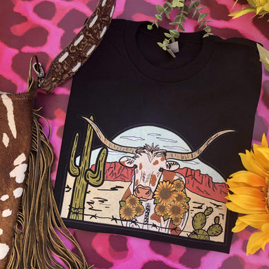 The Laredo Longhorn Tee