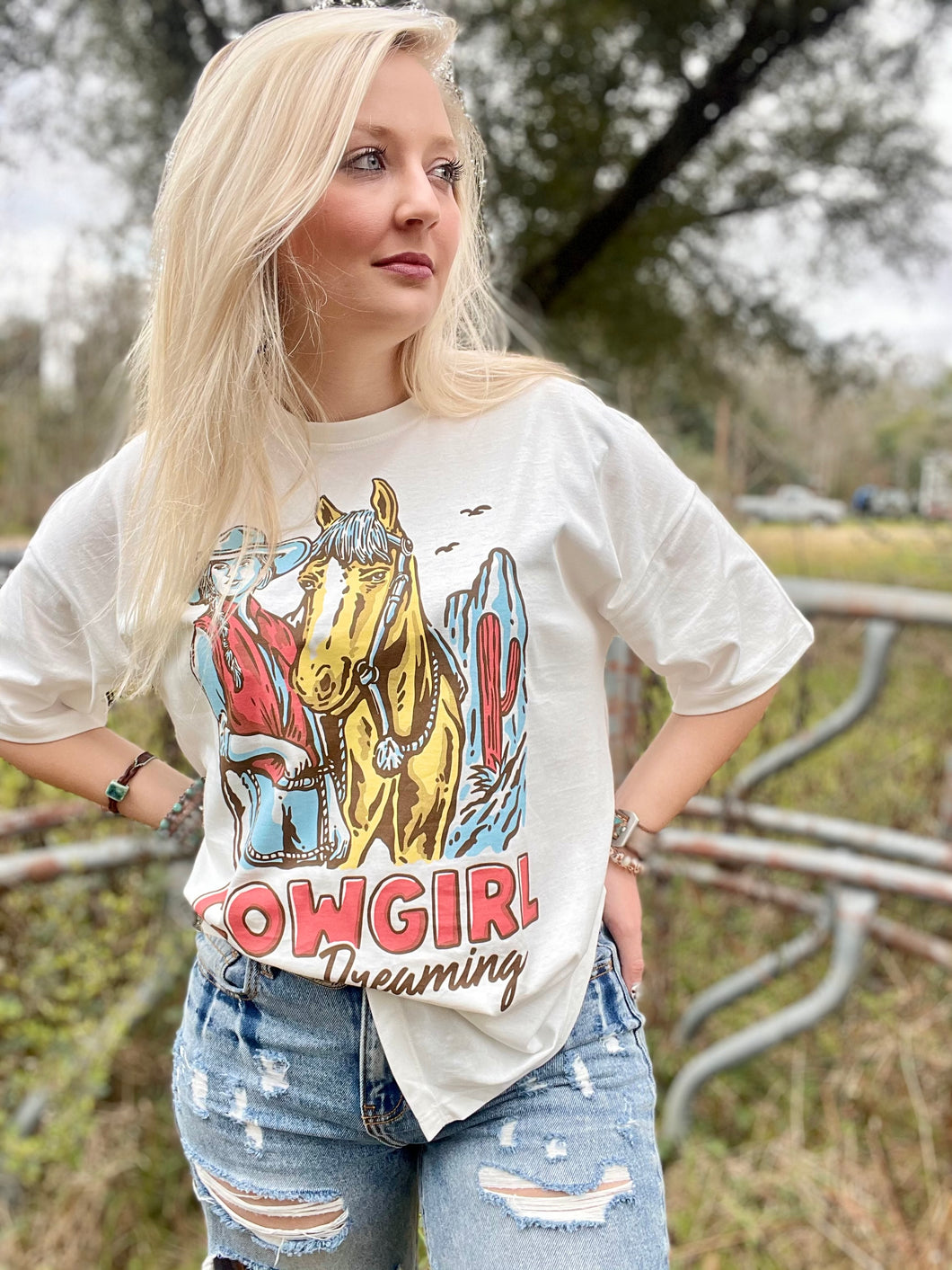 Cowgirl Dreaming Tee (oversized)