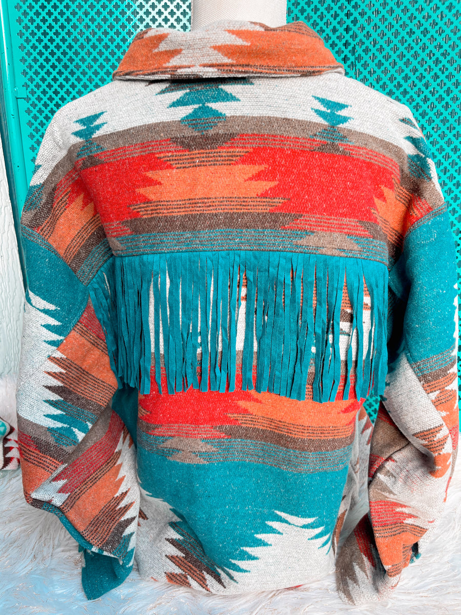 Beth Dutton Shacket – The Turquoise Leopard