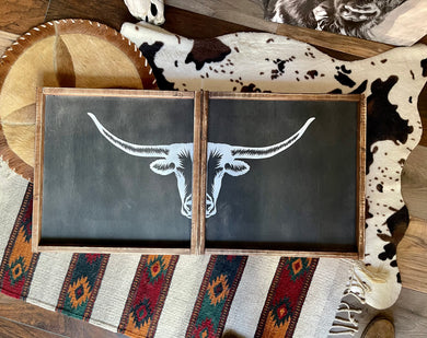 Longhorn Wall Decor (Set)